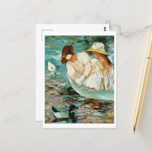 Cartão Postal Verão de Mary Cassatt