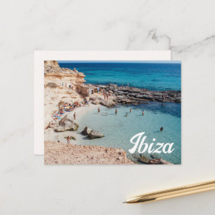 Cartão Postal Verão em Espanha Postcard Ibiza