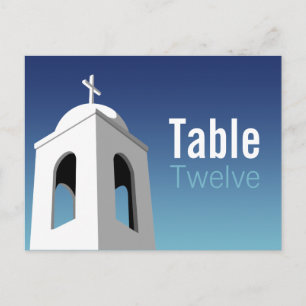 Cartão Postal Verão Mediterrâneo, mesa número