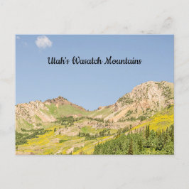 Cartão Postal Verão nas montanhas Wasatch