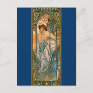 Cartão Postal Verdade - por Alphonse Mucha