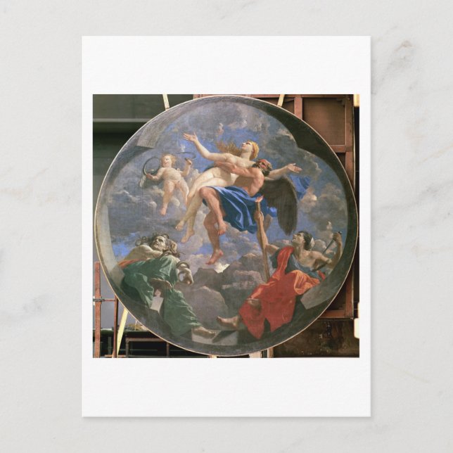 Cartão Postal Verdade roubada fora do tempo além do alcance da i (Frente)