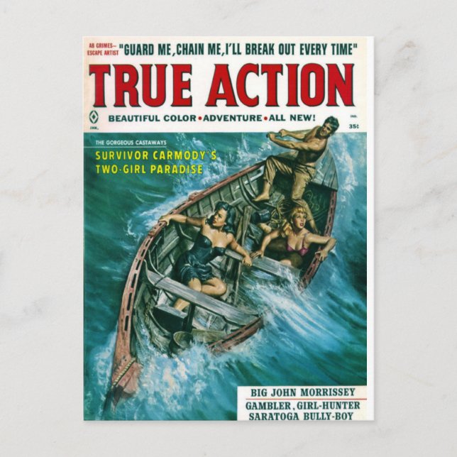 Cartão Postal Verdadeira Ação 1 (Frente)