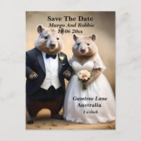 "Verdadeiro Amor Sob: Casando De Wombats