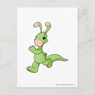 Cartão Postal Verde de Blumaroo
