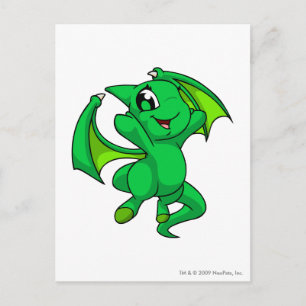 Cartão Postal Verde de Shoyru