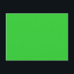 Cartão Postal verde limão de cores<br><div class="desc">verde limão a cores 32CD32</div>