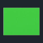 Cartão Postal verde limão de cores<br><div class="desc">verde limão a cores 32CD32</div>