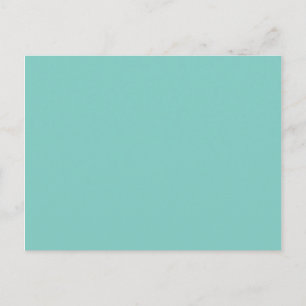 Cartão Postal Verde menta