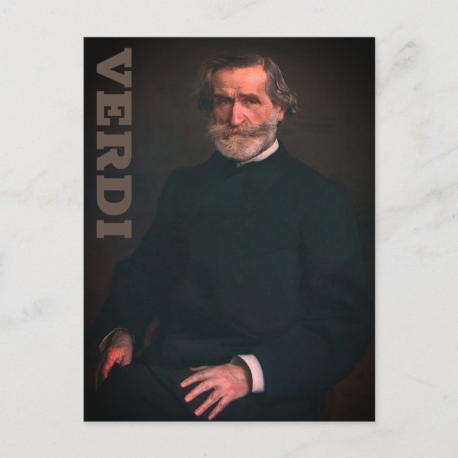 Cartão postal Verdi (Frente)