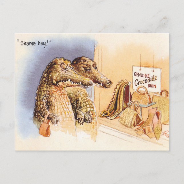 Cartão Postal Vergonha (Frente)