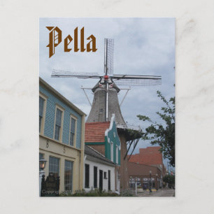Cartão Postal Vermeer Windmill, Historical Village, Pella, Iowa