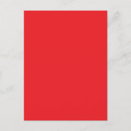 CARTÃO POSTAL VERMELHO