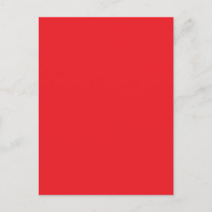 Cartão Postal Vermelho