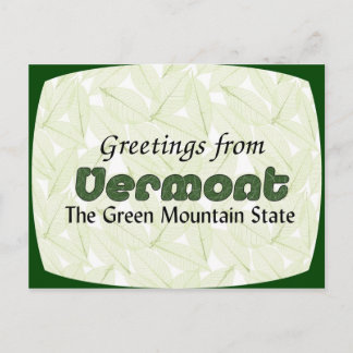 Cartão Postal Vermont