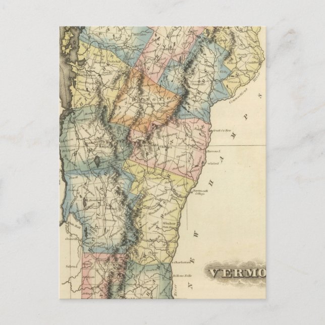 Cartão Postal Vermont 5 (Frente)