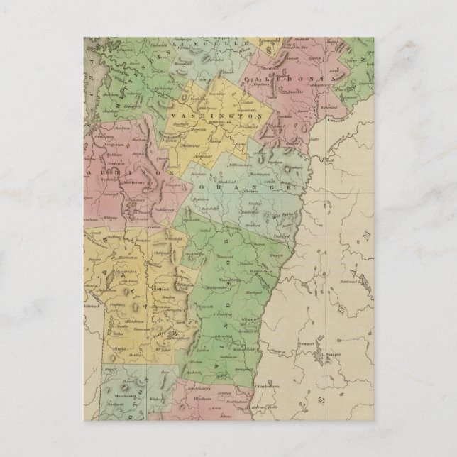 Cartão Postal Vermont 8 (Frente)