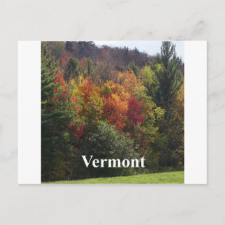 Cartão Postal Vermont Color