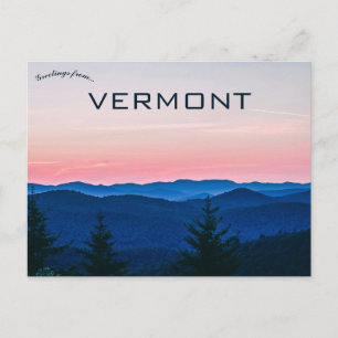 Cartão Postal Vermont EUA