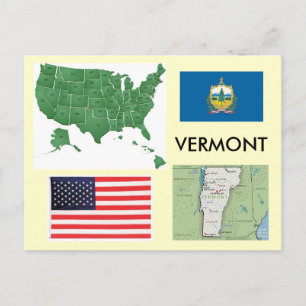 Cartão Postal Vermont, EUA