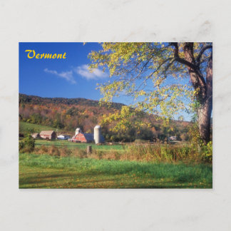 Cartão Postal Vermont Fazenda