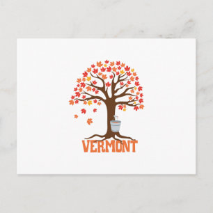 Cartão Postal Vermont Maple