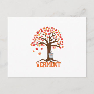 Cartão Postal Vermont Maple