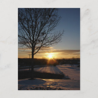 Cartão Postal Vermont Sunset