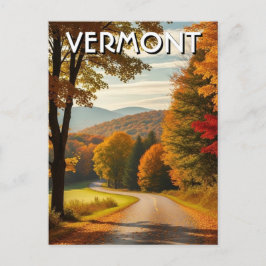 Cartão Postal Vermont Travel