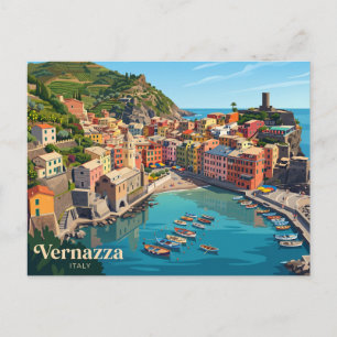 Cartão Postal Vernazza Itália