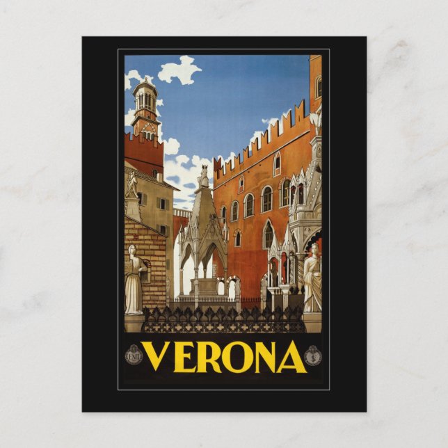 Cartão Postal Verona (Frente)