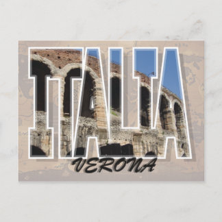 Cartão postal Verona, Itália