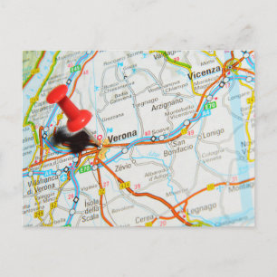 Cartão Postal Verona, Itália