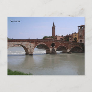 Cartão Postal Verona Itália