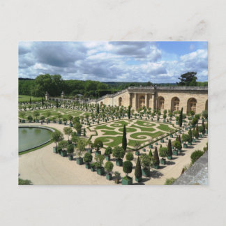Cartão Postal Versailles Orangerie France Gardens PostCard
