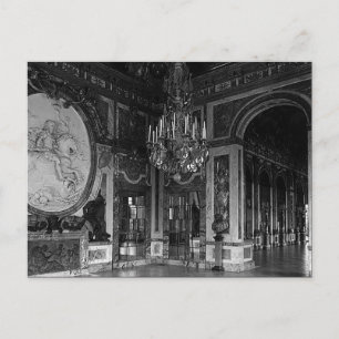 Cartão Postal Versalhes França antiga sala de guerra do palácio