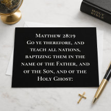 Versículo Bíblico das Missões Cristãs Ensinam a To