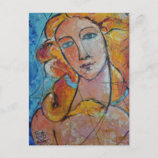 Cartão postal vertical da beleza eterna