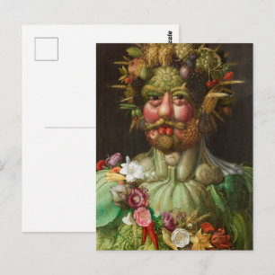 Cartão Postal Vertumnus Giuseppe Arcimboldo
