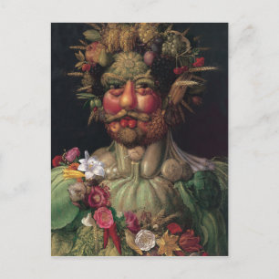 Cartão Postal Vertumnus - Giuseppe Arcimboldo