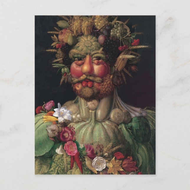 Cartão Postal Vertumnus - Giuseppe Arcimboldo (Frente)