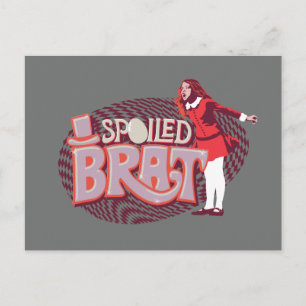 Cartão Postal Veruca Salt - Brat mimado