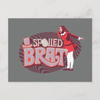 Cartão Postal Veruca Salt - Brat mimado