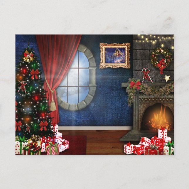 Cartão Postal Véspera de Natal (Frente)