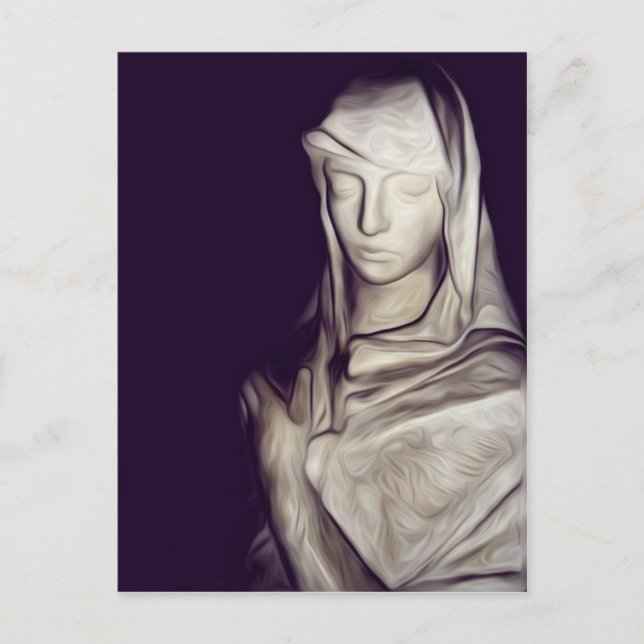 Cartão Postal vestida em triste (Frente)