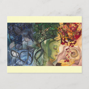 Cartão Postal: "Vestida Mulher"