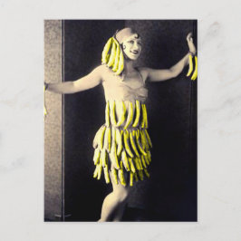 Cartão Postal Vestido de Banana