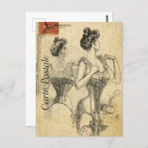 Vestido de mulher vitoriana em Corset