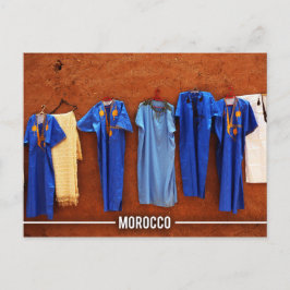 Cartão Postal Vestido marroquino