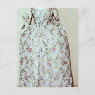 Cartão Postal Vestido pertencente à esposa de Carl Linnaeus